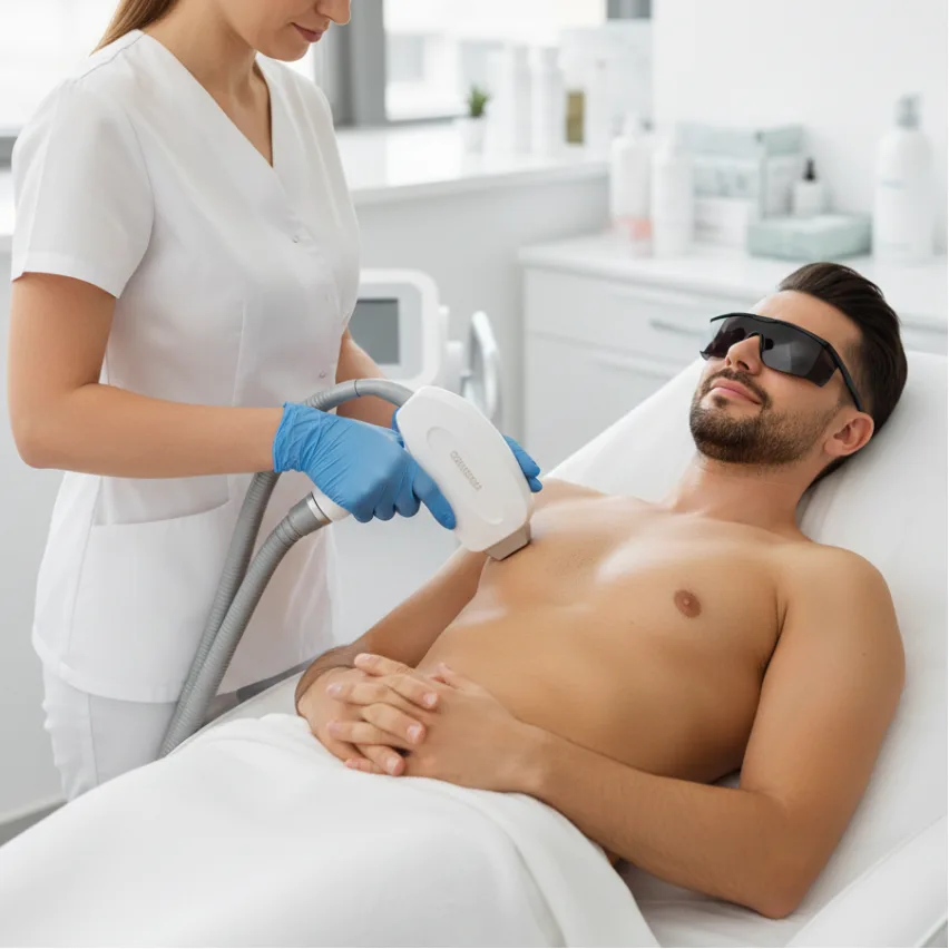 Full body laser hair removal package