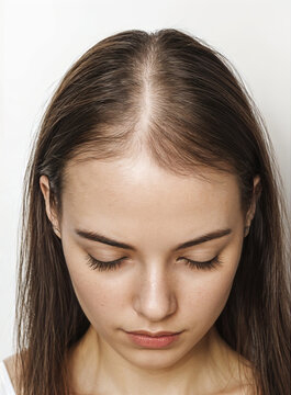 Before hair regrowth treatment