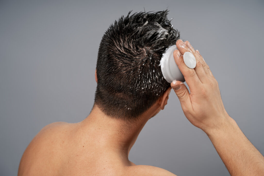 Personalised scalp care routine