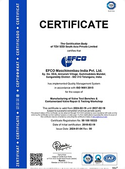 TÜV SÜD Certificate